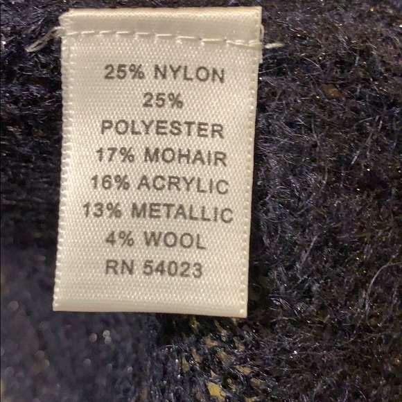 Banana Republic Navy Sparkle Sweater - Picture 5 of 5